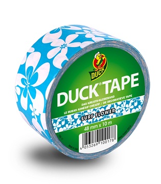 Duck Tape Big Rolls Surf Flower