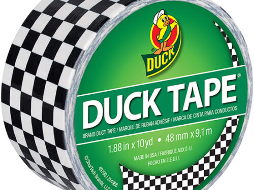 Duck Tape Big Rolls Black & White