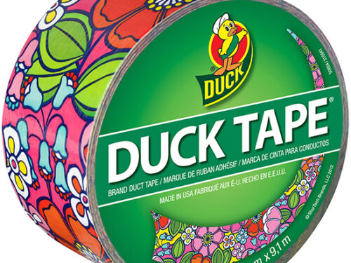 Duck Tape Big Rolls Flower Power