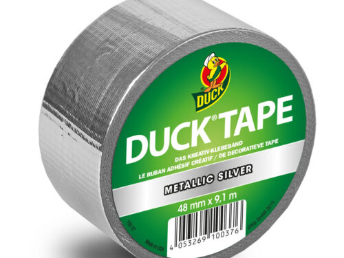 Duck Tape Big Rolls Metallic Silver