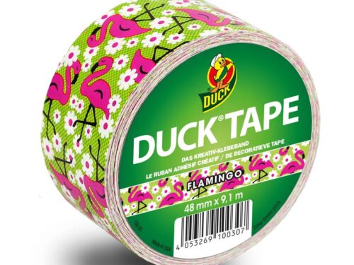 Duck Tape Big Rolls Flamingo