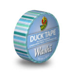Duck Tape Washi Blue Stripes