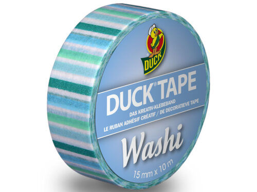 Duck Tape Washi Blue Stripes
