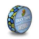 Duck Tape Washi Aqua Cobbles