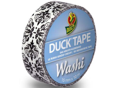 Duck Tape Washi Black Ornament