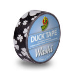 DuckTape Washi Black Cloverleaf