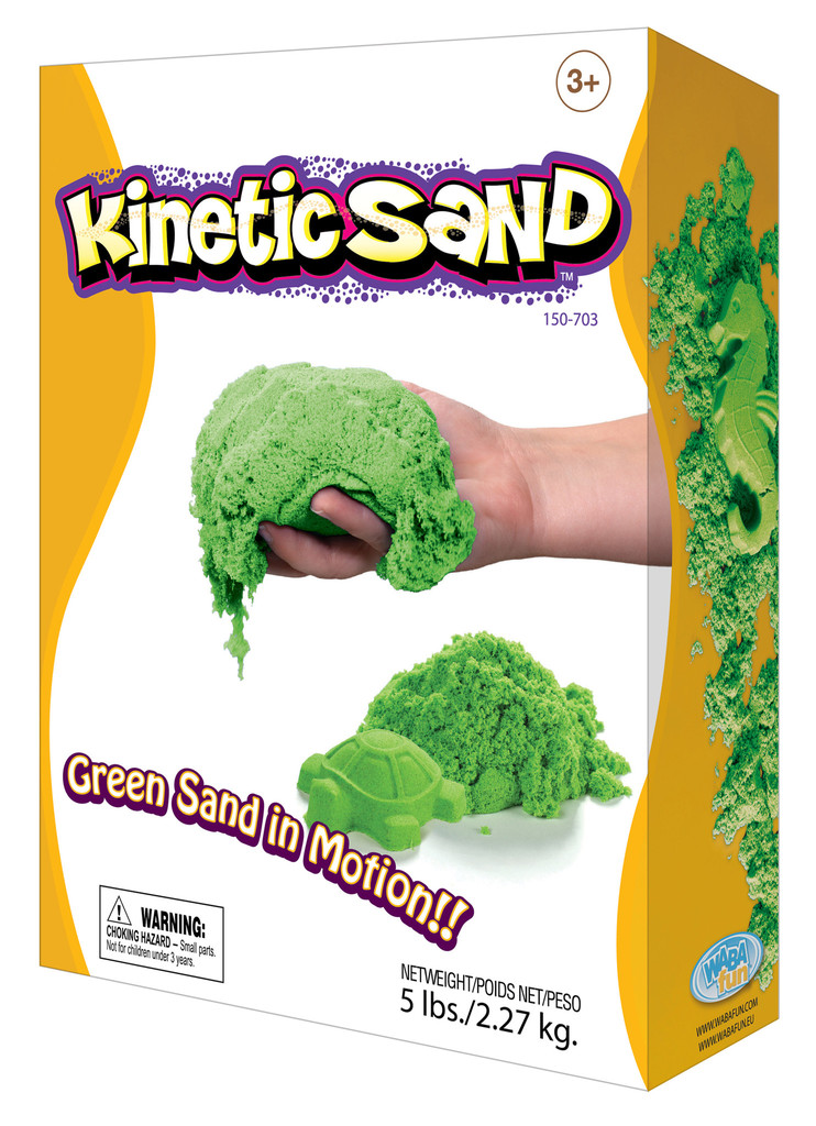 Kinetic Sand Πράσινο χρώμα 2270 γραμ