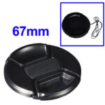 Untitled document Overview : 1) This front lens cap can snap onto the front of the lens with a spring type retainer ring