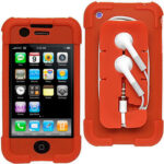 iPHONE 3G case με ειδικές εσοχές για hands free