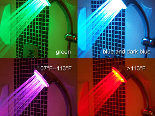 Τηλέφωνο Ντουζιέρας με Εναλλασσόμενο Φωτισμό