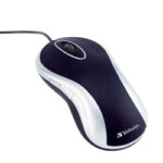 LASER DESKTOP MOUSE BLACK SILVER