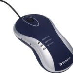 LASER DESKTOP MOUSE BLUE