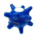 Untitled document Soft Hub Blue 3-Port Hub with Rubber Surface1-Meter Long USB CableProduct Size : 76 x 76 x 73 mmProduct Weight : 110 gHK Registration No. 0500956.2M001