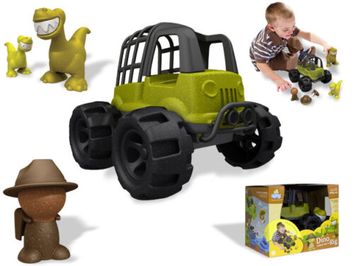 Οικολογικό Τρακτέρ Ζούγκλας με Οδηγό και Δεινόσαυρους