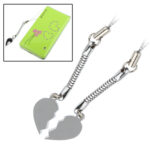 Untitled document Overview : 1) Perfect for decorating your cell phone. 2) Material: Aluminum Alloy 3) Can be attached to cell phone