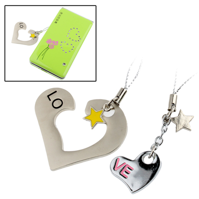 Untitled document Overview : 1) Perfect for decorating your cell phone. 2) Material: Aluminum Alloy 3) Can be attached to cell phone