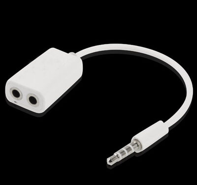 <?xml version="1.0" encoding="utf-8"?> <!DOCTYPE html PUBLIC "-//W3C//DTD XHTML 1.0 Transitional//EN" "http://www.w3.org/TR/xhtml1/DTD/xhtml1-transitional.dtd"> <html lang="en" xml_lang="en"> <head> <title>Untitled document</title> <meta http-equiv="Content-Type" content="text/html; charset=utf-8" /> </head> <body> <h3>Overview :<br /></h3><p> <strong>1) </strong><em>Creates two stereo ports from one </em><br /><br /><strong>2) 3.5mm male </strong>to <strong>two female 3.5mm jacks </strong><br /><br /><strong>3) Easy to carry</strong> around and <strong>great for traveling </strong><br /><br /><strong>4)</strong> Suitable for<strong> iPhone 4 & 4S / 3GS / 3G / New iPad (iPad 3) / iPad 2 / iPad etc. </strong>Audio devices with 3.5mm headphone jack. <br /><br /><strong>5) </strong>Cable length:<strong> 10cm </strong></p><p>&nbsp;<br /><strong>Compatible with the following:</strong></p><p><em>Apple:&nbsp;<strong>&nbsp; New iPad