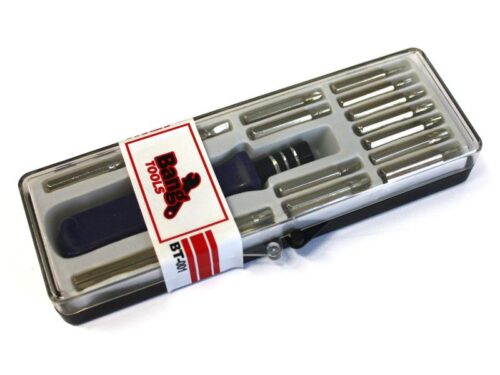 <?xml version="1.0" encoding="utf-8"?> <!DOCTYPE html PUBLIC "-//W3C//DTD XHTML 1.0 Transitional//EN" "http://www.w3.org/TR/xhtml1/DTD/xhtml1-transitional.dtd"> <html lang="en" xml_lang="en"> <head> <title>Untitled document</title> <meta http-equiv="Content-Type" content="text/html; charset=utf-8" /> </head> <body> <div id="description"> <h3>Product description :<br /></h3> <p id="description_text">BangTools BT-001 Tool set 16 pieces: diverse inserts (cross