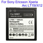 Untitled document Overview : 1) Sony Ericsson Standard Battery 2) Battery Type: Li-Polymer 3) Condition: Brand New 4) Voltages: 3.7V 5) Capacity: 1500mAh
