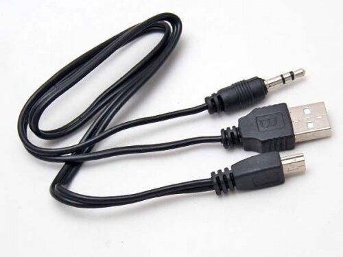 <?xml version="1.0" encoding="utf-8"?> <!DOCTYPE html PUBLIC "-//W3C//DTD XHTML 1.0 Transitional//EN" "http://www.w3.org/TR/xhtml1/DTD/xhtml1-transitional.dtd"> <html lang="en" xml_lang="en"> <head> <title>Untitled document</title> <meta http-equiv="Content-Type" content="text/html; charset=utf-8" /> </head> <body><div>Cable USB - 3.5 audio &nbsp;USB mini - 18213</div><div><div>General characteristics</div><div>Type 1 connector<span class="Apple-tab-span" style="white-space: pre"> </span>USB</div><div>Type 2 connector<span class="Apple-tab-span" style="white-space: pre"> </span>3