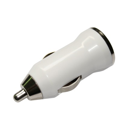 Untitled document Product Highlights: Charge your USB-powered mobile electronic devices through a cigarette lighter socket of a vehicle Small and handy with LED indicator light Technical Specifications:Charge mobile phones