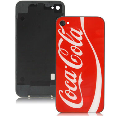 Untitled document Overview : 1) High Quality Glass Replacement Back Cover for iPhone 4 2) Replace your scratched or damaged battery cover with our replacement battery covers 3) Compatible with: iPhone 4 4) Perfect fit and easy to install