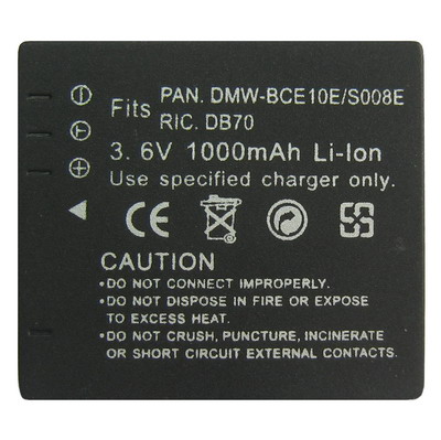 Untitled document Overview : 1) Cell Type: DMW BCE10E/S008E/S26 2) Condition: Brand New 3) Capacity: 1000mAh 4) Voltage: 3.6V 5) Weight: 18g