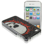 Untitled document Diamond Encrusted Plastic Case for iPhone 4 & 4S / iPhone 4 (CDMA) &nbsp;Overview :1) Top quality and durable plastic material 2) Precision molded case to perfectly fit your cell phone 3) Covers the entire unit to prevent scratches and bumps