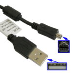 Untitled document Overview : 1) High Quality cable with molded connectors. 2) Compatible with Nikon Coolpix : 5700/ 5000/ 4500/ 4300/ 995/ 990/ 885/ 800 3) Length: 1.4M