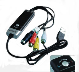 Untitled document Product Highlights: Digitalize your analog videos and audio files Simply burn your own Videos on CD or DVD Best picture and sound quality due to newest Chip technique Real-Time MPEG 4/2/1 encoding Create your own Video/DVD/VCD High Definition Home Video Library&nbsp;&nbsp; Technical Specifications: USB 2.0 Plug & Play Interface