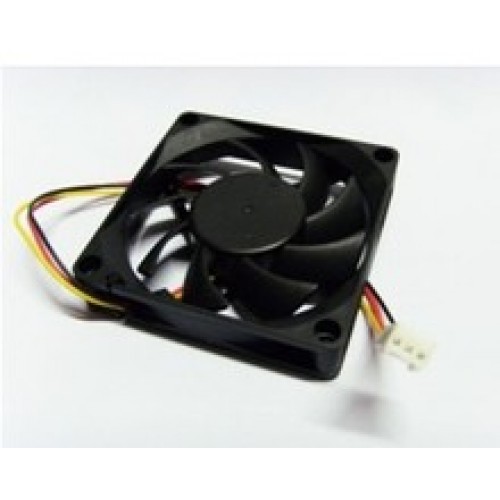 Untitled document Fan 70mm 4P - 63029Dimensions: 70 (L) x70 (W) x15 (H) MM&nbsp;Bearing Type: Sleeve&nbsp;Rated voltage: 12VDC&nbsp;Current Rating: 0.03&nbsp;Speed: 3