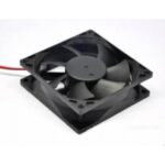 Untitled document Fan 80mm 4P - 63033Size: 80 (L) x80 (W) x25 (H) MM&nbsp;Bearing Type: Sleeve&nbsp;Rated voltage: 12VDC&nbsp;Current Rating: 0.03&nbsp;Speed: 2500 RPM &plusmn; 10%