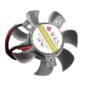 Untitled document Graphics card fan 45 mm 2P- 63015Dimensions: diameter blade 40 mm * 10 mm&nbsp;Fixed Pitch: 35 * 35 * 35 * 35MM&nbsp;Rated voltage: 12V&nbsp;Interface Type: 2-pin (2P)&nbsp;Line length: 12 cm