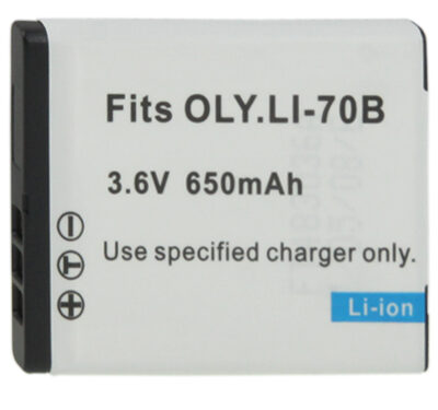 Untitled document Overview : 1) Cell Type: LI-70B 2) Condition: Brand New 3) Capacity: 650mAh 4) Output Voltage: 3.6V 5) Compatible camera model: OLYMPUS FE-4020