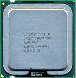 Untitled document INTEL SLA95 C2 Duo E4500 2.20GHz/2M/800/775 (tray refurbished)