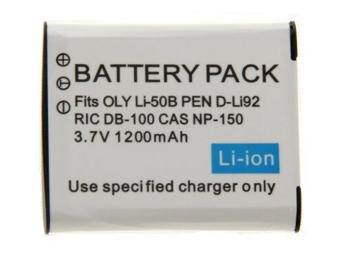 Untitled document &Sigma;&upsilon;&mu;&beta;&alpha;&tau;ή &Mu;&pi;&alpha;&tau;&alpha;&rho;ί&alpha; Li-50B &gamma;&iota;&alpha; OLYMPUS Bulk 1200mAhOverview 1) Cell Type: L1-50B 2) Condition: Brand New 3) Capacity: 1200mAh 4) Voltage: 3.7V 5) Weight: 17g