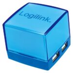 Untitled document Product description :LogiLink USB Hub in cube design LED illuminated with 4 USB Ports.Specifications1) USB 2.0 Hub2) 4x USB ports3) compatible to USB 2.0 Standard4) Frosted case