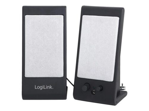 Untitled document Product description : LogiLink Active Speaker USB 2.0 Black (SP0025) Specifications : 1) Accurate sound reproduction 2) Connector: 3.5 mm Stereo jack 3) Output power: 2x 1.2 watts 4) Frequency response: 60Hz 20KHz 5) Input Impedance: 2x 4Ohm 6) Headset jack on the front 7) Power supply via USB 2.0 8) Volume control 9) Power On/Off Included in delivery : 1) Speaker 2) Users manual