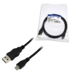 Untitled document Product description : LogiLink USB 2.0 cable with Micro USB adapter. Specifications : USB 2.0 cable Connector 1: USB A Male Connection 2: USB B Micro Male Complies with USB 2.0 specifications Max. Transfer Rate: 480 Mbps Length: 1.80 Meter Color: Black