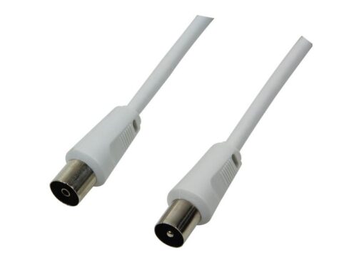 Untitled document Product description : LogiLink antenna cable - male to female - 1.5 m - (CA1060) Specifications : Impedance: 75 Ohm Diameter: 9.5 mm Connection 1: Coaxial Male Connection 2: Coaxial Female Color: White Length: 1.5 m