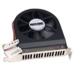 Untitled document Features/Specifications:&nbsp; &nbsp;&nbsp; &nbsp;&nbsp; &nbsp;&nbsp; &nbsp;&nbsp;&nbsp;&nbsp; * Mad Dog Multimedia Techie Toyz MD-PC-SF PC Slot Case Fan&nbsp;&nbsp;&nbsp; * General Features:&nbsp;&nbsp;&nbsp; * Black fan design&nbsp;&nbsp;&nbsp; * Fits expansion slots&nbsp;&nbsp;&nbsp; * 3-inch fan (80 mm) built-in&nbsp;&nbsp;&nbsp; * 35 CFM&nbsp;&nbsp;&nbsp; * 26 dBA&nbsp;&nbsp;&nbsp; * 2900 RPM &plusmn; 10%&nbsp;&nbsp;&nbsp; * 3.4 mm 0 H2O air pressure&nbsp;&nbsp;&nbsp; * 12V rated pressure&nbsp;&nbsp;&nbsp; * 7V started voltage&nbsp;&nbsp;&nbsp; * 0.15A maximum rated current&nbsp;&nbsp;&nbsp; * 1.85W power input&nbsp;&nbsp;&nbsp; * Sleeve bearing fan&nbsp;&nbsp;&nbsp; * 4-pin Molex pass-through power connector&nbsp; &nbsp;&nbsp; &nbsp;Package Includes:&nbsp; &nbsp;&nbsp; &nbsp;&nbsp; &nbsp;&nbsp; &nbsp;&nbsp;&nbsp;&nbsp; * Mad Dog Multimedia Techie Toyz MD-PC-SF PC Slot Case Fan&nbsp; &nbsp;&nbsp; &nbsp;Additional Information:&nbsp; &nbsp;&nbsp; &nbsp;&nbsp; &nbsp;&nbsp; &nbsp;&nbsp;&nbsp;&nbsp; * Requirements:&nbsp;&nbsp;&nbsp; * Available expansion slot&nbsp;&nbsp;&nbsp; * Available 4-pin Molex power connector&nbsp;&nbsp;&nbsp; * Notes:&nbsp;&nbsp;&nbsp; * Model #: MD-PC-SF&nbsp;&nbsp;&nbsp; * UPC: 8 33054 99961 3