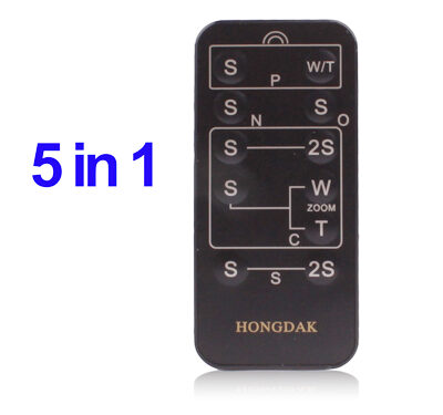 Untitled document Overview : 1) It can trigger the camera shutter release remotely from a distance. The compatible camera has a built-in infrared receiver for this remote trigger device. 2) The remote control can trigger the camera shutter release remotely from a distance up to 8 meter (25 feet) away. 3) It has been proved to be safe and reliable with the multi-brand cameras (see more details in the picture above)