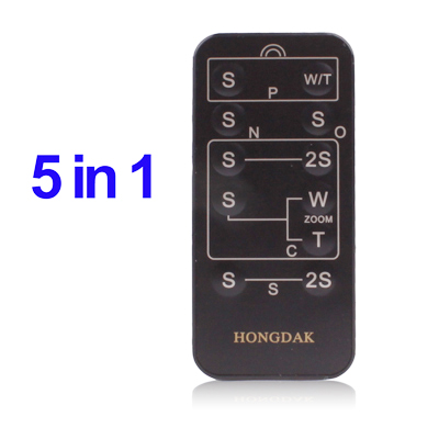 Untitled document Overview : 1) It can trigger the camera shutter release remotely from a distance. The compatible camera has a built-in infrared receiver for this remote trigger device. 2) The remote control can trigger the camera shutter release remotely from a distance up to 8 meter (25 feet) away. 3) It has been proved to be safe and reliable with the multi-brand cameras (see more details in the picture above)