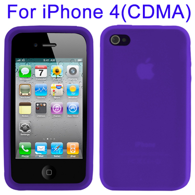 Untitled document Overview : 1) iPhone 4 (CDMA) Silicon Case 2) Durable and tear resistant. 3) High Polymer Coated to Prevent Dust and Fingerprint 4) Easy access to all control and ports 5) 100% Nature friendly silicone shell protects your iPhone 4(CDMA) from scratches!