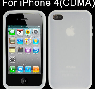 Untitled document Overview : 1) iPhone 4 (CDMA) Silicon Case 2) Durable and tear resistant. 3) High Polymer Coated to Prevent Dust and Fingerprint 4) Easy access to all control and ports 5) 100% Nature friendly silicone shell protects your iPhone 4(CDMA) from scratches!