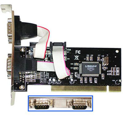 <?xml version="1.0" encoding="utf-8"?> <!DOCTYPE html PUBLIC "-//W3C//DTD XHTML 1.0 Transitional//EN" "http://www.w3.org/TR/xhtml1/DTD/xhtml1-transitional.dtd"> <html lang="en" xml_lang="en"> <head> <title>Untitled document</title> <meta http-equiv="Content-Type" content="text/html; charset=utf-8" /> </head> <body> <h3>Overview :<br /></h3> <strong>1)</strong> Features:<strong> Plug & Play - Automatically selects IRQ and I/O address <br /><br /> Supports PCI IRQ sharing. </strong><br /><br /><br /><strong>2) </strong>Specification: <strong>General <br /><br /> PCI Specification Revision 2.1 compliant </strong><br /><br /> Compatible with <u>standard 16C550 UART with 16 byte transmit-receive FIFO </u><br /><br /> Fast data rates up to <strong>1 Mbytes/sec </strong><br /><br /> <strong>DB9</strong> serial <strong>port</strong> <strong>connector x 2 </strong><br /><br /> Pin header serial<strong> port connector x 2 </strong><br /><br /><br /><strong>3)</strong> System Requirement: PC computer with one <strong>32-bit PCI slot <br /></strong><br /> <strong>MS Windows 98SE/Me/2000/XP/NT4.0