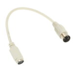 Untitled document Overview : 1) PS/2 Female to AT Male 2) Cable Length: 15cm