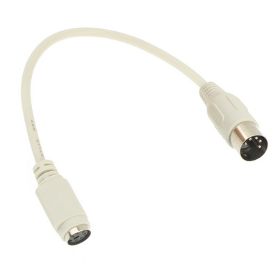 Untitled document Overview : 1) PS/2 Female to AT Male 2) Cable Length: 15cm
