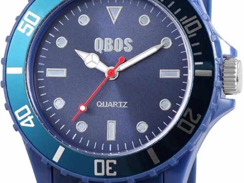 <?xml version="1.0" encoding="utf-8"?> <!DOCTYPE html PUBLIC "-//W3C//DTD XHTML 1.0 Transitional//EN" "http://www.w3.org/TR/xhtml1/DTD/xhtml1-transitional.dtd"> <html lang="en" xml_lang="en"> <head> <title>Untitled document</title> <meta http-equiv="Content-Type" content="text/html; charset=utf-8" /> </head> <body> <table border="0" cellspacing="0" cellpadding="0" width="100%"><tbody><tr><td colspan="2">&nbsp;</td> </tr> <tr> <td rowspan="3" width="26">&nbsp;</td> <td colspan="2"><span style="white-space: nowrap"> <strong><u> Generals:</u></strong><br /> <strong>&bull; Type of watch:</strong> Unisex watch <br /> <strong>&bull; Kind of watch:</strong> Analog <br /> <strong>&bull; Movement:</strong> High quality quartz movement <br /> <strong>&bull; Weight:</strong> 36 g<br /> <br /> <br /> <strong><u> Wristlet:</u></strong><br /> <strong>&bull; Type:</strong> Leather strap<br /> <strong>&bull; Material:</strong> Silicone <br /> <strong>&bull; Color:</strong> Dark blue <br /> <strong>&bull; Width:</strong> 20 mm<br /> <strong>&bull; Length:</strong> 20 cm<br /> <strong>&bull; Clasp:</strong> Buckle <br /> <br /> <strong><u> Dial:</u></strong><br /><strong>&bull; Color:</strong> Dark blue <br /> <strong>&bull; Index markers:</strong> <br /> <strong>&bull; Index Color:</strong> Silver <br /> <strong>&bull; Hands color:</strong> Silver <br /> <br /> <strong><u> Case:</u></strong><br /> <strong>&bull; Material:</strong> Plastic <br /> <strong>&bull; Color:</strong> Blue <br /> <strong>&bull; Style:</strong> Round <br /> <strong>&bull; Diameter:</strong> 39 mm<br /> <strong>&bull; Height:</strong> 12 mm<br /> <strong>&bull; Glass:</strong> <br /> <strong>&bull; Caseback:</strong> Metal </span></td></tr></tbody></table> </body> </html>