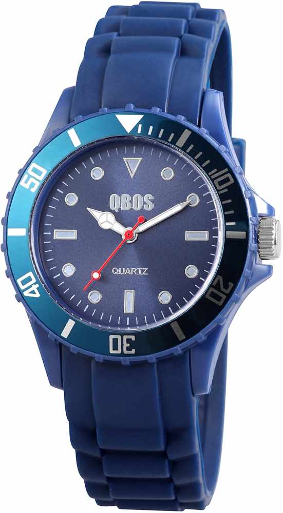 Untitled document &nbsp; &nbsp; Generals: &bull; Type of watch: Unisex watch &bull; Kind of watch: Analog &bull; Movement: High quality quartz movement &bull; Weight: 36 g Wristlet: &bull; Type: Leather strap &bull; Material: Silicone &bull; Color: Dark blue &bull; Width: 20 mm &bull; Length: 20 cm &bull; Clasp: Buckle Dial:&bull; Color: Dark blue &bull; Index markers: &bull; Index Color: Silver &bull; Hands color: Silver Case: &bull; Material: Plastic &bull; Color: Blue &bull; Style: Round &bull; Diameter: 39 mm &bull; Height: 12 mm &bull; Glass: &bull; Caseback: Metal